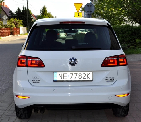 Volkswagen Golf Sportsvan cena 49900 przebieg: 180000, rok produkcji 2015 z Elbląg małe 407
